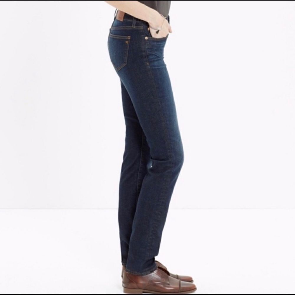 Madewell Alley Straight Leg Jeans